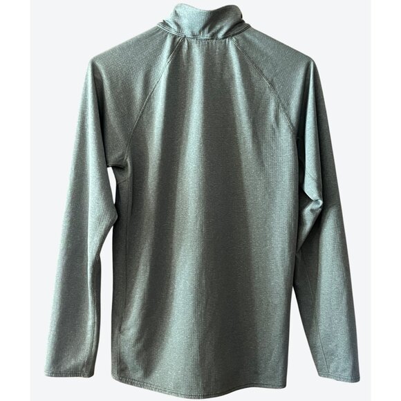 Patagonia Women's Small Midweight 1/4 Zip Capilene Baselayer Top Light Gray - Picture 3 of 7